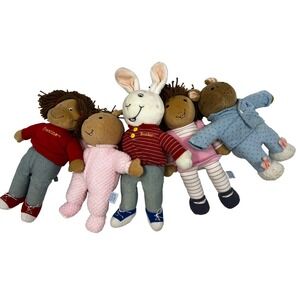 Vintage 1996-99 Eden  Arthur, Francine, Buster, D.W. Baby Kate Plush Lot of 5